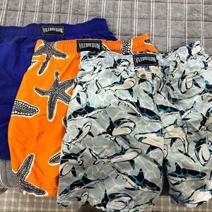 3 boys Vilebrequin swim shorts size 12